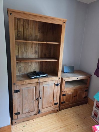Tv Cabinet and Book Shelf Cabinet