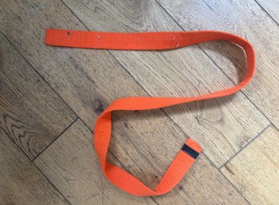 Orange taekwondo doh belt