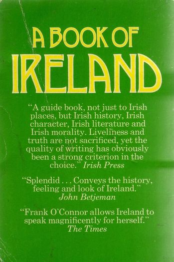 Frank O'Connor - A Book Of Ireland - OUT OF PRINT