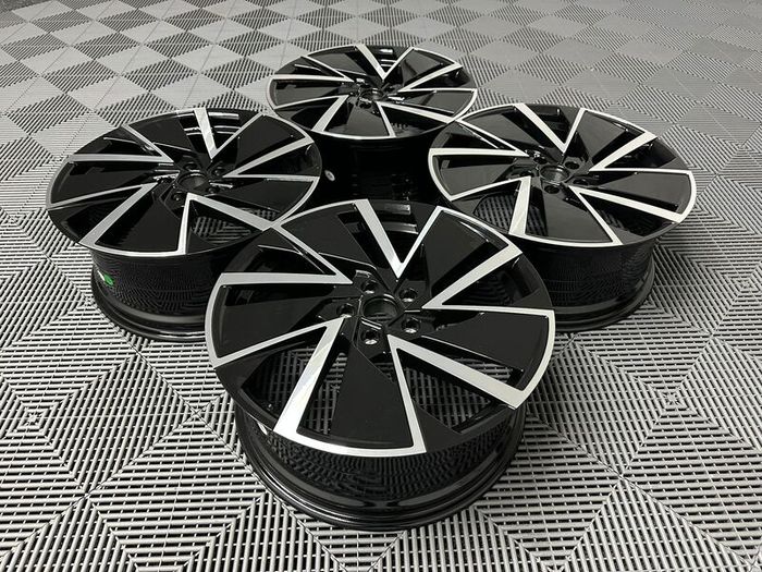 18 19" Inch Skoda Aero Style Alloy Wheels Octavia Scout Superb Karoq Kodiaq Enyaq A3 Vw Golf 5x112
