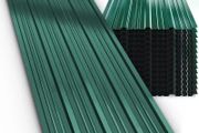 24  x Galvanised Trapezoidal Corrugated Roofing Sheets  Rust-Resistant
