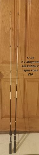 Lot 4:  Clearance Sale.   Sea / Coarse Rods