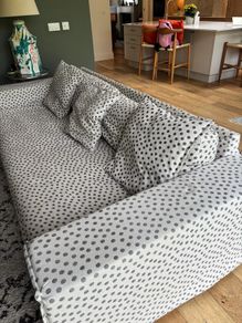 Polka dot couch for sale