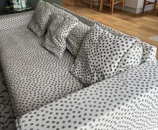 Polka dot couch for sale