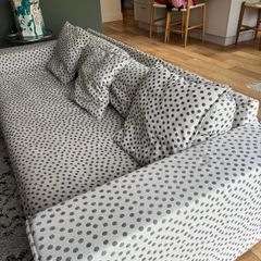 Polka dot couch for sale