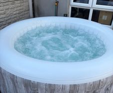 lazy spa hot tub