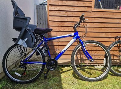 Phantom bike with child seat