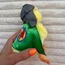2008 Ty Beanie Babies Ming-Ming Wonder Pets Duck Plush approx. 15 cm. Used Please see photos Image 5