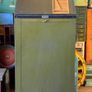 Vintage Steel Lethern Cabinet Image 3