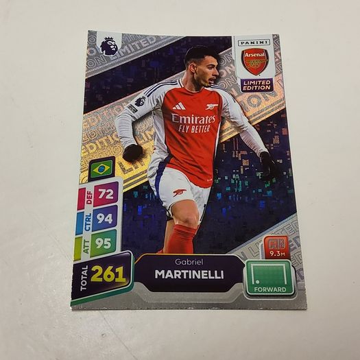 Gabriel Martinelli - Arsenal Limited Edition  Panini Plus 2024/2025 Adrenalyn XL 24/25 # LE-GMA