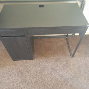 Table with shelves  inside
