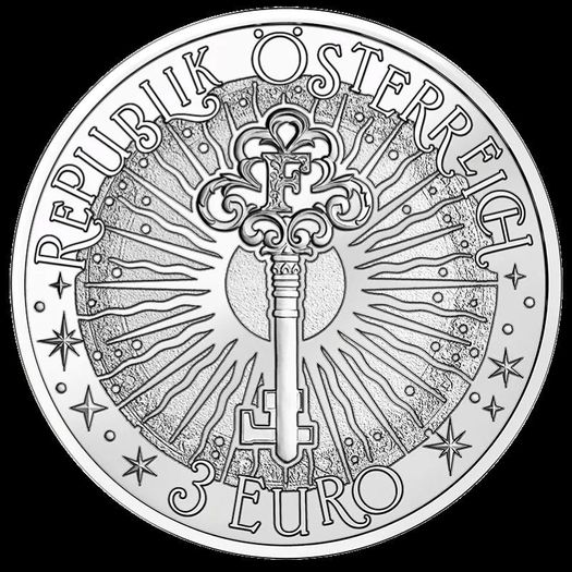 Austria 3 Euro Coin 2026 - The Elf. Magical and Mythical Creatures Series. Uncirculated.