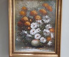 Oil on canvas painting