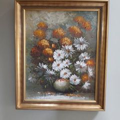 Oil on canvas painting