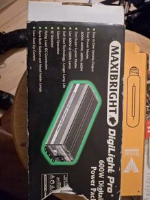 600W HID grow light w/ relay optional contactor