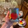 Colourful hand made pottery mugs set Image 2