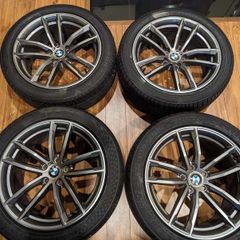 Genuine BMW G30 662M 18 inch alloys and tyres