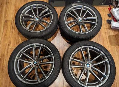 Genuine BMW G30 662M 18 inch alloys and tyres