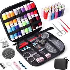 NEW SALE | Sewing Kit with Case Portable Sewing Supplies for Home Traveler, Adults, Beginner, Emergency, Kids Contains Thread, Scissors, Needles, Measure