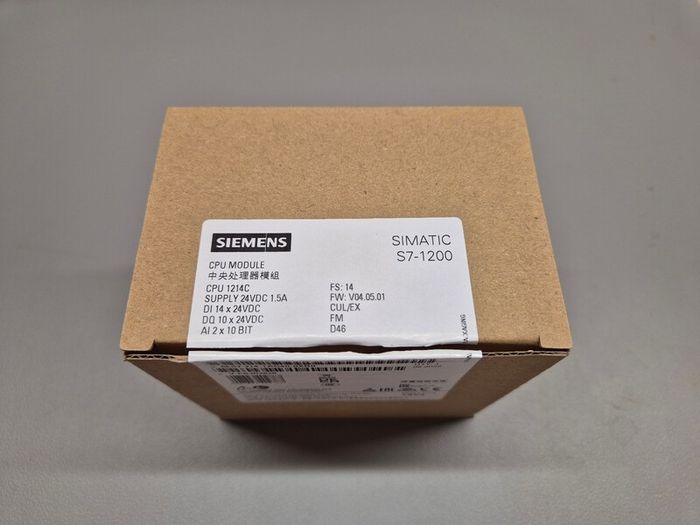 Siemens Simatic S7-1200 1214c - 6es7 214-1ag40-0xb0 - New (opened)