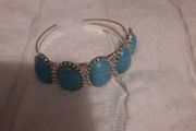 silver/turquoise bangle