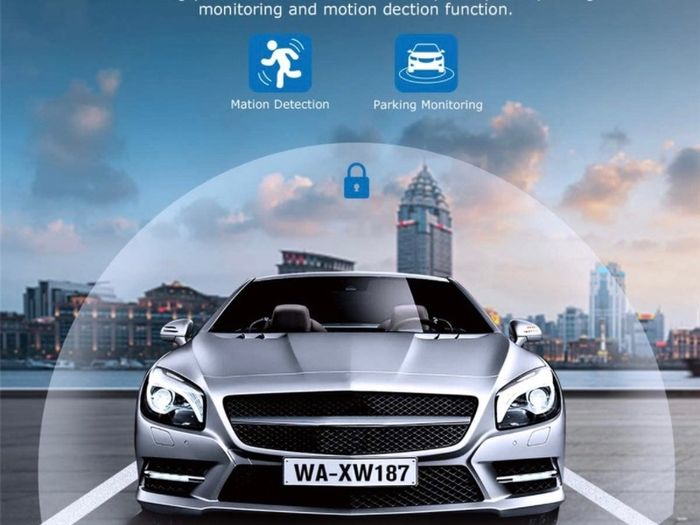 Dash Cam Front and Rear 1080P Full HD Dual Dash Camera In Car Camera Dashboard Camera Dashcam for Cars 170 Wide Angle HDR with 3.0" LCD Display Night Vision Motion Detection and G-sensor (FREE POSTAGE)