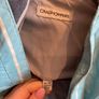 Aqua blue rain jacket Raincoat waterproof jacket uk14 blue and grey Image 4