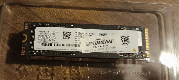 1tb Nvme Samsung 990 EVO Plus M.2 2280 Pcie 4.0 X4 PCIE 5.0 X2 7200/6300mb/s (oem)