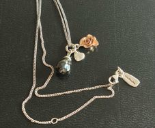 John Rocha silver necklace