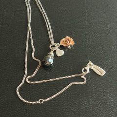 John Rocha silver necklace