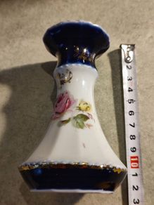 Lovely small bone china candle holder