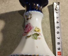 Lovely small bone china candle holder