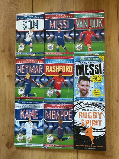 Ultimate football heroes books