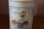 Palissy England Lady @ Motorcar Coffee Jar