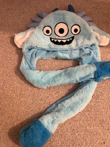 Moving Ears Boys Monster Hat (7-9yrs)