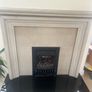 stone fireplace with gas fire Image 3