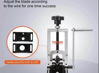 Manual Wire Stripping Machine Portable Aluminum