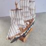 Le France Model Small Wooden Ship Replica Collectors Item. Image 8