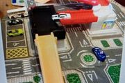 Carry case Opens Into a Big City Garage &amp; Road way.