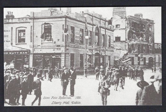 1991 Ireland 7 different Reproduction postcards linked to 75th Anniversary of the Easter Rising 1961-1991 Mint