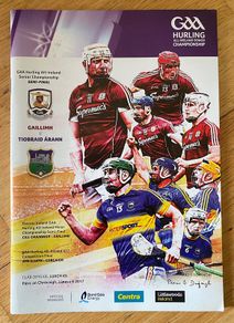 2017 Galway v Tipperary - GAA Hurling All-Ireland Senior Championship Semi Final Programme