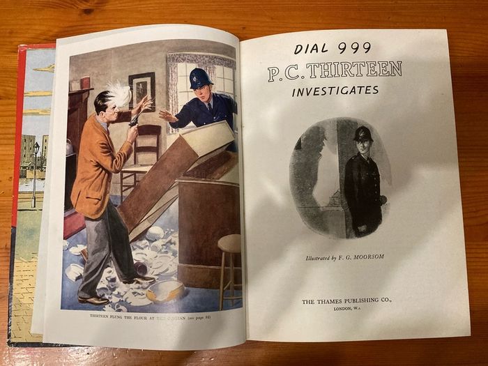 Vintage annual:'Dial 999 P.C.Thirteen Investigates'