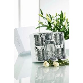 Galway Crystal Whiskey Decanter Set incl Glasses