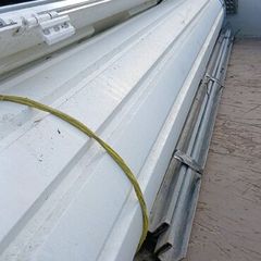 Roller door and pvc door with glass