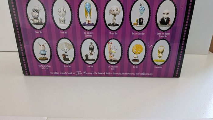 tim Burton tragic toys collection