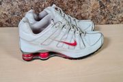 Nike Shox 2006 white and red Size UK 5 EU 38 boys girls women unisex