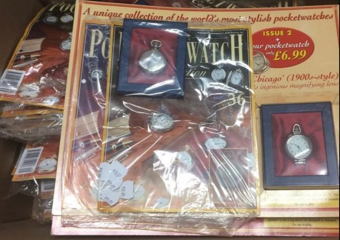The Pocket watch Collection magazines and watches