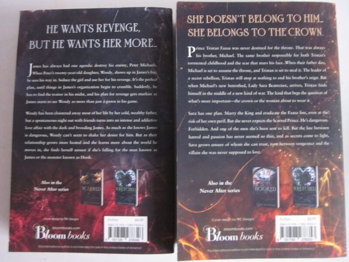 Never After Series by Emily McIntire Paperback X 6
