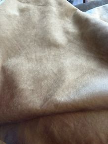 3.25 metres of velvet upholstery fabric in mink