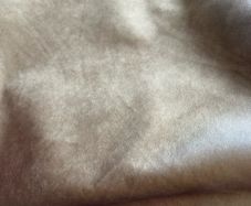 3.25 metres of velvet upholstery fabric in mink